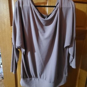 Its a brown colored top